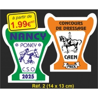 Plaque PVC Réf. 2 Plaque PVC Réf. 2